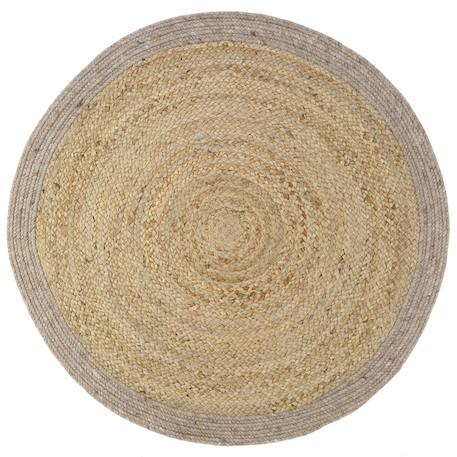 Yhuki tapis jute & laine Mango+Olive+Taupe 14 - vertbaudet enfant 