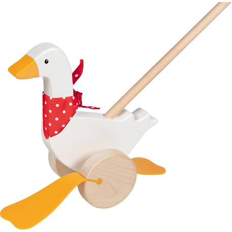 Oie bertha à pousser Blanc 3 - vertbaudet enfant 