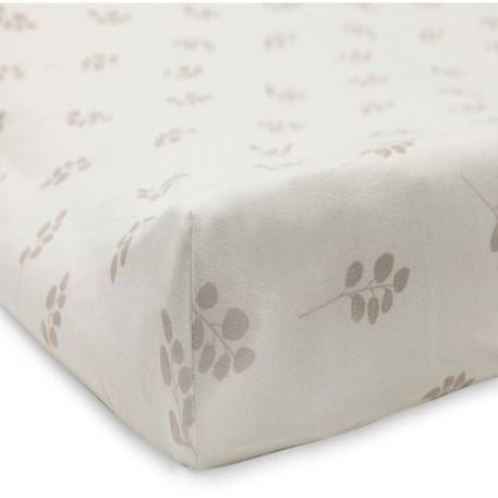 Housse matelas à langer jersey en coton Beige+Beige foncé+Beige jungle+Blanc cassé+Nostalgic ride+Nougat+Nougat miffy+Riverside+Vert d'eau+Vert olive 15 - vertbaudet enfant 