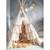 Tente tipi avec tapis honey  en coton Beige 2 - vertbaudet enfant 