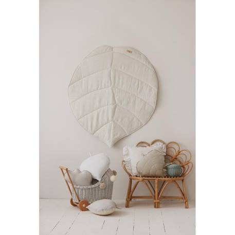 Tente tipi avec tapis en lin Blanc 3 - vertbaudet enfant 