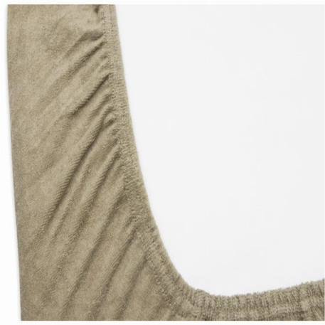Housse matelas à langer éponge (2 pcs) en coton Biscuit+Caramel & biscuit+Ivoire+Ivoire & nougat+Nougat+Vert olive+Vert poudré 28 - vertbaudet enfant 