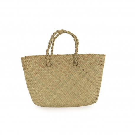 Panier en paille pour enfant Beige 1 - vertbaudet enfant 