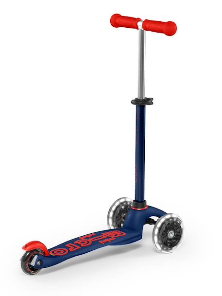 Trottinette 3 roues mini micro deluxe  led Bleu nuit+Rose+Rouge+Vert d'eau+Vert menthe+Violet 3 - vertbaudet enfant 