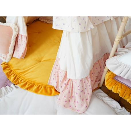Tente tipi avec volants en coton Rose 5 - vertbaudet enfant 
