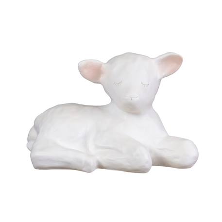 Lampe agneau mary Blanc 1 - vertbaudet enfant 
