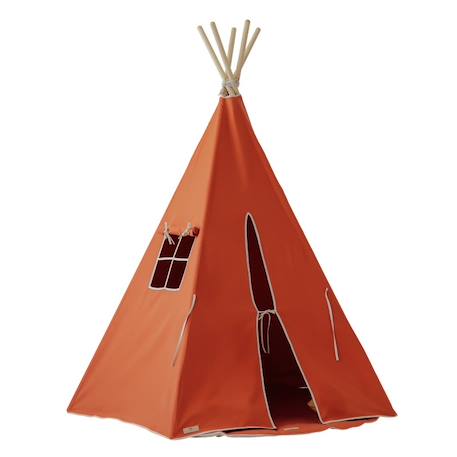 Tente tipi renard en coton Beige+Rose+Rouge 13 - vertbaudet enfant 