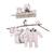 Bodies bébé à manches longues lot de 2 Beige+Blanc+Blanc cassé+Blanc et bleu+Blanc et noir+Blanc/bleu+Blanc/gris+Blanc/noir+Rose+Rose/blanc 37 - vertbaudet enfant 