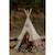 Tente tipi avec franges et tapis powder frills en coton et Beige 4 - vertbaudet enfant 