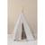 Tente tipi pigeon lin naturel en coton Gris 3 - vertbaudet enfant 