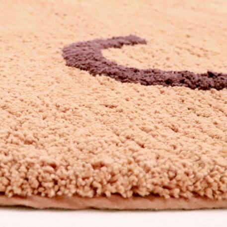 Tapis chambre bébé coton lavable ourson sandel Caramel 5 - vertbaudet enfant 