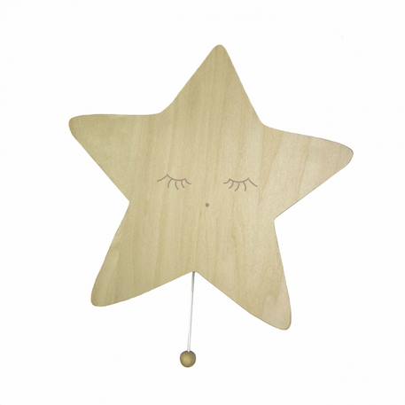 Boite musicale murale etoile Beige 1 - vertbaudet enfant 