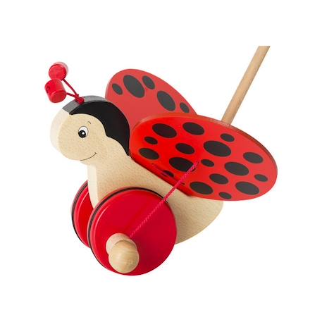 Coccinelle florah à pousser Rouge 1 - vertbaudet enfant 