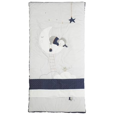 Edredon pour lit en coton perle - merlin Gris 1 - vertbaudet enfant 