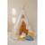 Tente tipi folk à volants en coton Beige 4 - vertbaudet enfant 