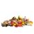 Grand set d'épicerie en bois 43 pcs Jaune 2 - vertbaudet enfant 