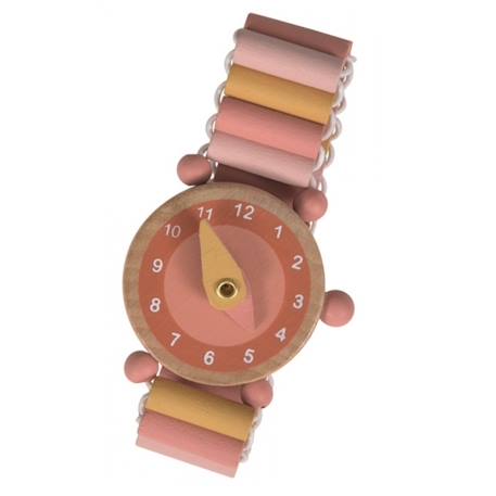 Montre en bois pour enfant Bleu+Rose 4 - vertbaudet enfant 