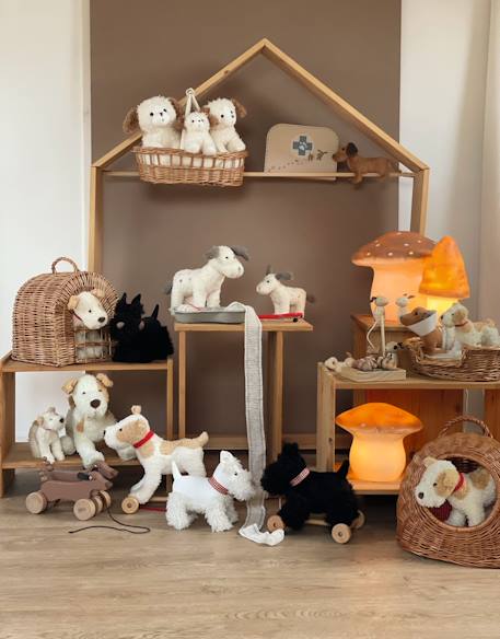 Eliot le chien à tirer Beige 4 - vertbaudet enfant 