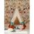 Tente tipi cirque avec volants en lin et coton Beige 2 - vertbaudet enfant 