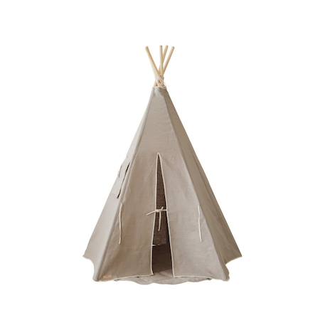 Tente tipi lin naturel en coton Beige 1 - vertbaudet enfant 