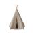 Tente tipi lin naturel en coton Beige 1 - vertbaudet enfant 