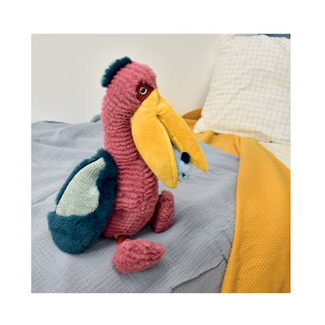 Peluche pélican rose Rose 2 - vertbaudet enfant 