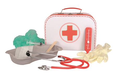 Valise de docteur Rouge 2 - vertbaudet enfant 