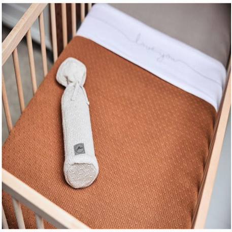 Drap housse jersey en coton Beige+Blanc+Noir+Rose+Vert+Vert poudré 5 - vertbaudet enfant 