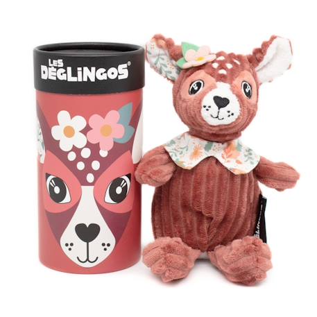 Mélimélos la biche en boite Rose 1 - vertbaudet enfant 