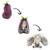 Peluche flipetz eléphant aubergine Violet 2 - vertbaudet enfant 