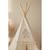 Tente tipi boho à volants en coton Beige 6 - vertbaudet enfant 