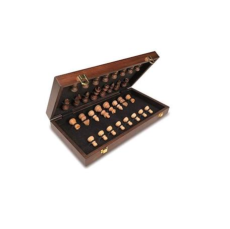 Jeu d'echecs pliable (41 x 41 cm) Marron 1 - vertbaudet enfant 