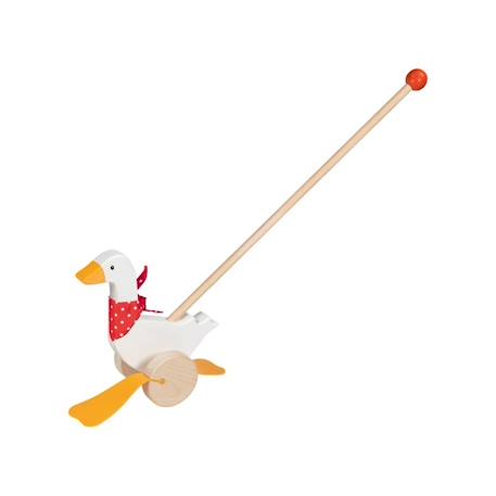 Oie bertha à pousser Blanc 2 - vertbaudet enfant 