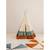 Tente tipi cirque avec volants et tapis en coton Beige 2 - vertbaudet enfant 