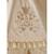 Tente tipi avec franges et tapis boho en coton caramel Beige 2 - vertbaudet enfant 