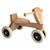 Trotteur en bois naturel Beige 1 - vertbaudet enfant 