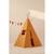 Tente tipi avec pompoms et tapis ochre en coton Orange 4 - vertbaudet enfant 