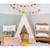 Tente tipi avec volants en coton Rose 3 - vertbaudet enfant 
