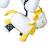 Spirale d'activites en velours - pluche et pompon Blanc 2 - vertbaudet enfant 
