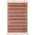 Tapis coton imprimé style bohème loomy Rose liège 2 - vertbaudet enfant 