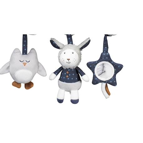 Spirale d'activités en velours - merlin Blanc 2 - vertbaudet enfant 