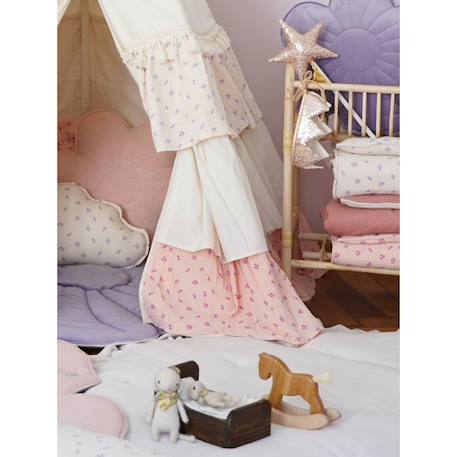 Tente tipi avec volants en coton Rose 6 - vertbaudet enfant 