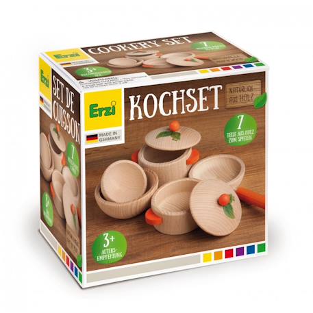 Set de cuisine naturel 7 pcs Beige 2 - vertbaudet enfant 