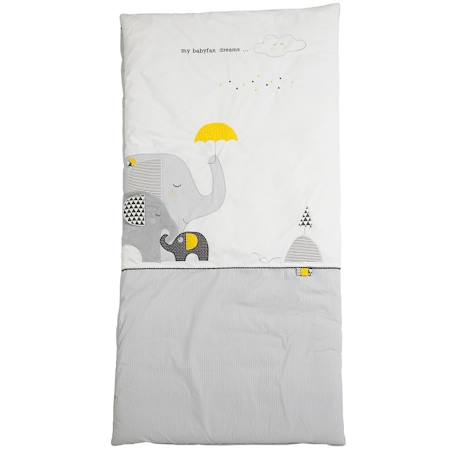 Edredon pour lit en coton - babyfan Gris 2 - vertbaudet enfant 