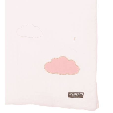 Edredon en coton - lily Bleu+Gris+Rose 8 - vertbaudet enfant 