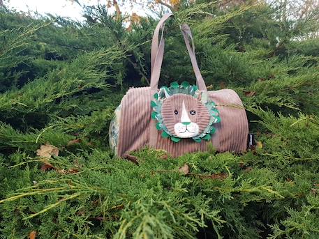 Sac week-end jélékros le lion Gris 4 - vertbaudet enfant 