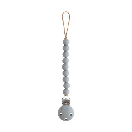 Attache sucette en silicone Beige foncé+Beige, écru+Bleu+Bois+Ecru+Jaune+Pierre+Rose+Thym séché+Vert d'eau 21 - vertbaudet enfant 