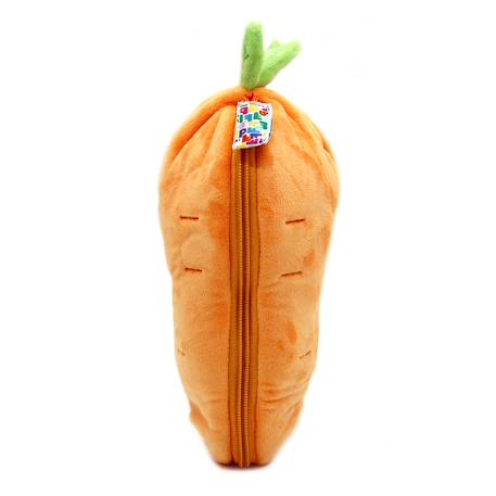 Peluche flipetz lapin carotte Orange+Rouge, vert, noir 5 - vertbaudet enfant 