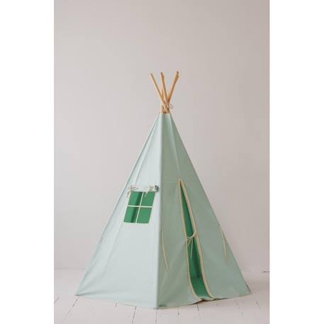 Tente tipi renard en coton Beige+Rose+Rouge+Vert 22 - vertbaudet enfant 