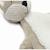 Doudou attache sucette biche Blanc, marron+Marron savanne+Vert tendre 11 - vertbaudet enfant 